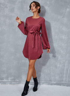 Scoop A-line kjole Corduroy Mini Kjole 