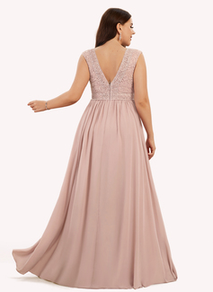 Jurk a-lijn-jurk van kant