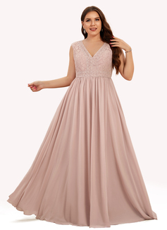 Jurk a-lijn-jurk van kant