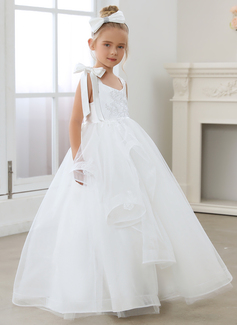 Ball-Gown/Princess Sequins Tulle Dress