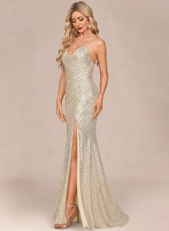 Kleid Maxi mit Plissee