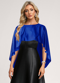 Evening Cocktail Glitter Wrap Cape 