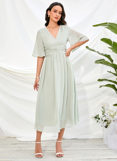 Chiffon Midi Dress