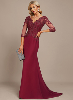 Kjole Maxi i Chiffon