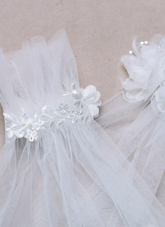 Mesh Long Sleeves Bridal Wedding Detachable Sleeves 