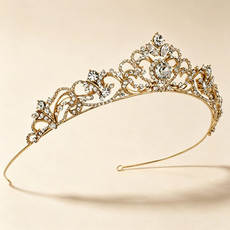 Bridal Headpiece Rhinestone Tiara
