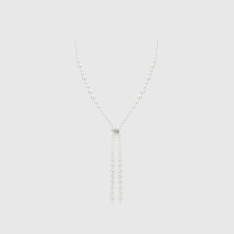 Gorgeous Shining Vintage Elegant Classic Pearl Necklace 