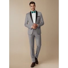 Classic Fit Wrinkle Resistant Stretch Men's Wedding Tuxedos 2 Piece (314429741)