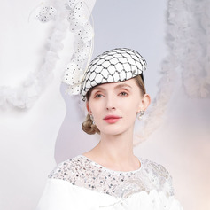 Women's Faux Feather Cellulose Fiber Kentucky Derby Fascinators With Headband
