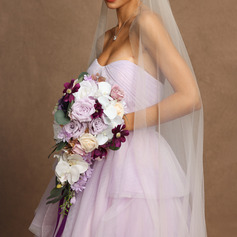 Artificiale fiori per matrimonio cascata panno di seta delle rose mazzi da sposa 