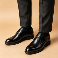 Menn Pen sko derbies Bryllup Lær sko