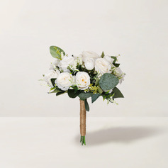 Sztuczny Bukiety ślubne Dowolna forma Kwiat jedwabiu Róże