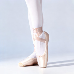 Crianças sapatos de dança cetim sapatilhas de ballet salto raso interior sapatos