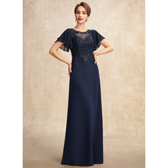 A-line Sequins Lace Dress