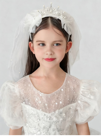 Perles première communion demoiselle d'honneur voiles coiffes 