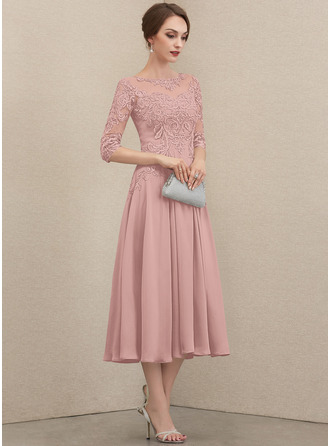 dusty rose mother of bride dress