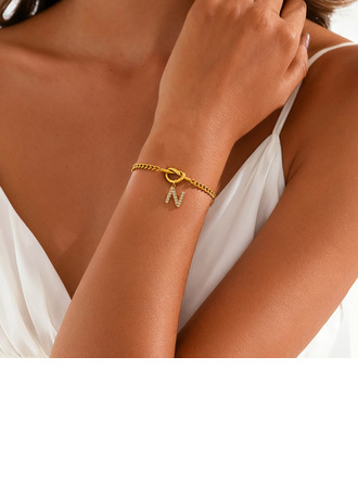 Buchstaben Initiale Ketten-u-Armbänder 