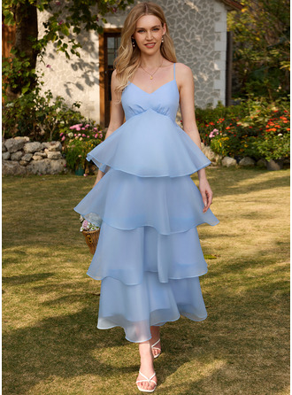 Abito premaman maxi in organza