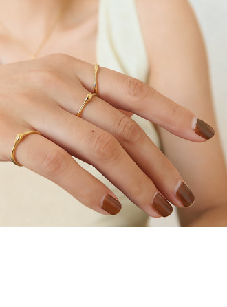 Minimalistisch Ringe Band 