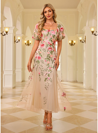 Robe maxi en dentelle