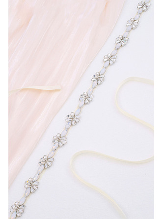 Schön Strasssteine Polyester Schleifenbänder/Stoffgürtel 