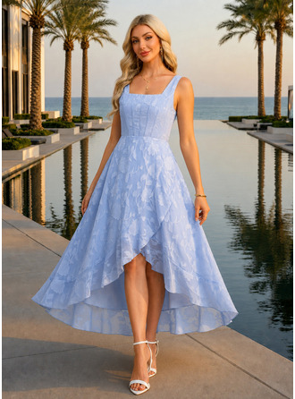 Jacquard chiffon vestido