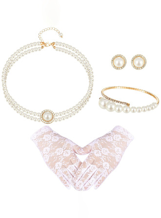 Perła Pierwsza Komunia Zestawy biżuterii Komplet 2