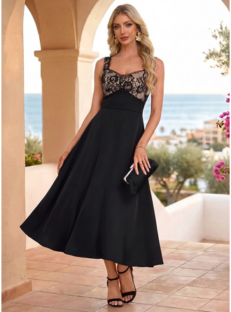 Renda midi vestido