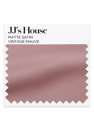 Vintage Mauve Matte Satin Swatch