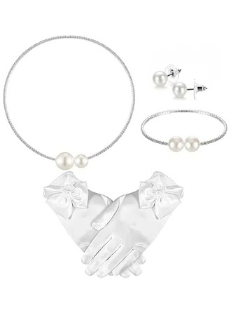 Perła Pierwsza Komunia Zestawy biżuterii Komplet 2