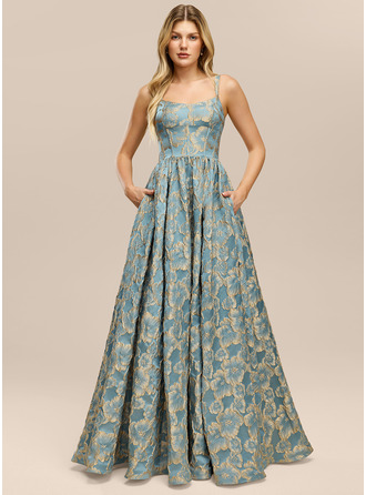 Square Sleeveless Jacquard Dress