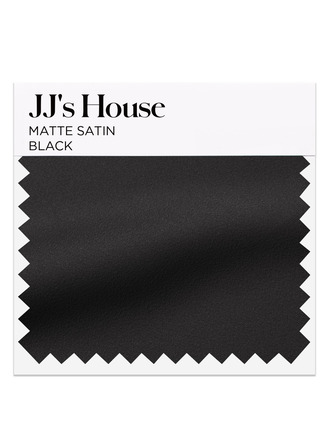 Black Matte Satin Swatch 