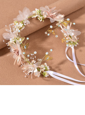 Perła Kwiatowy Włosy winorośle Akcesoria do włosów Dodatki do włosów