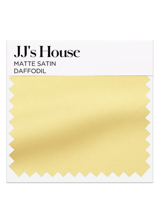 Daffodil Matte Satin Swatch 