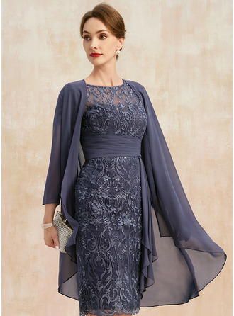 シフォン 3/4袖 特別な行事 母親の ジャケット/ラップ 