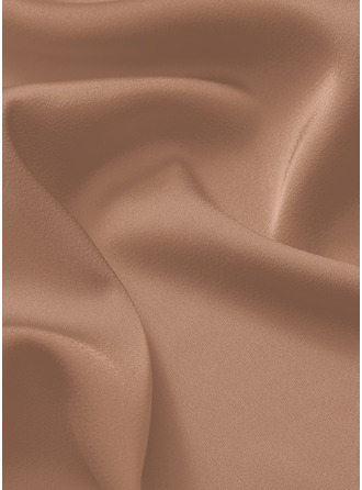 Mat satijn stof bij de tuin