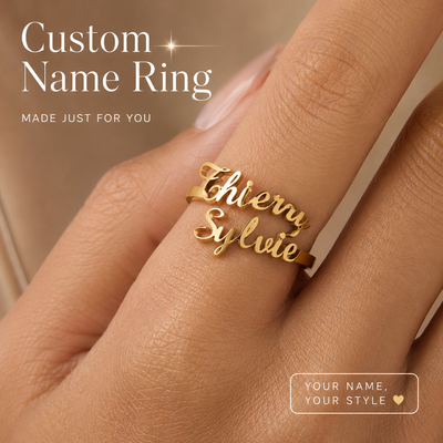 1 PC Personalized Ring Stainless Steel