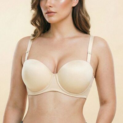 Strapless Bridal Push Up Bra