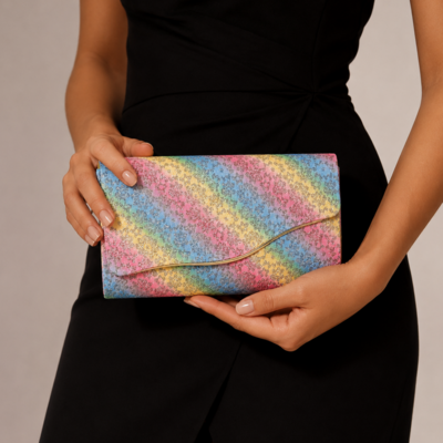 Casual Polyester Clutch Bags in Multicolor