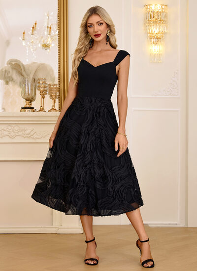 A-line Sweetheart Lace Dress