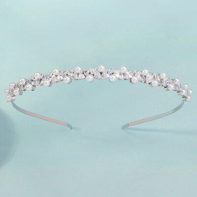 Rhinestone Pearl Headbands Hair Accessories Headpieces