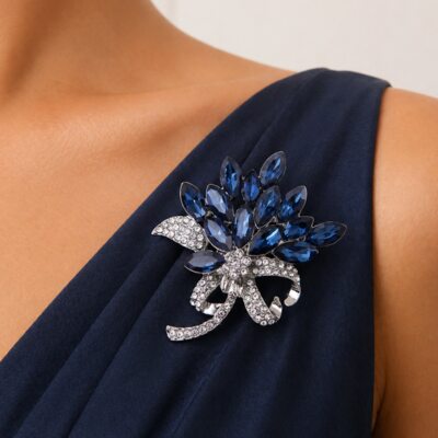 1 PC Brooch Bride Gifts Elegant Metal
