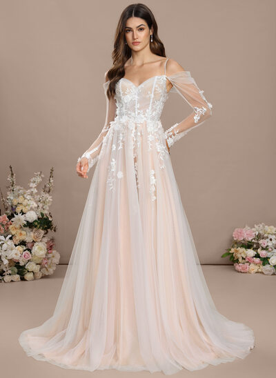 A-line Convertible Lace Dress