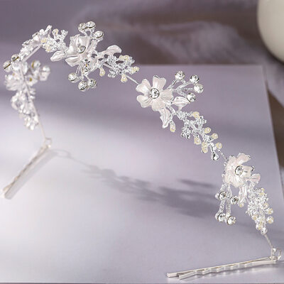 Rhinestone Flower Hair Vines Hair Accessories Headpieces