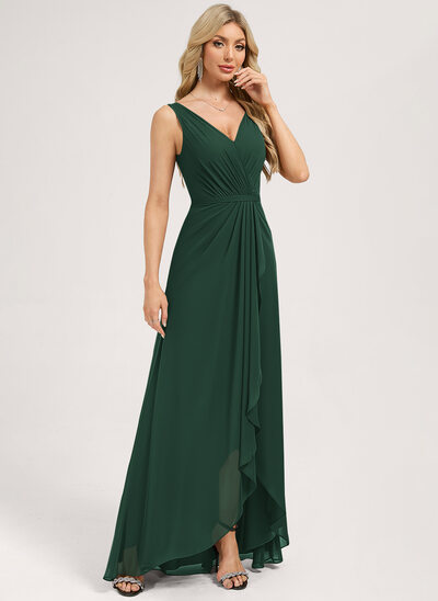 A-line Chiffon Dress