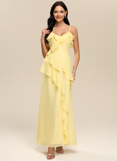 Kjole Slire i Chiffon
