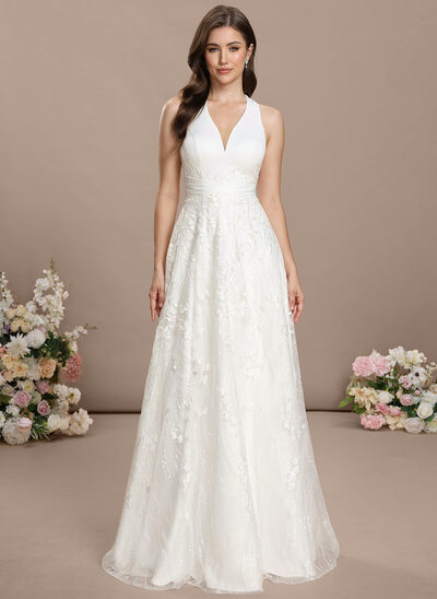 A-line Lace Dress