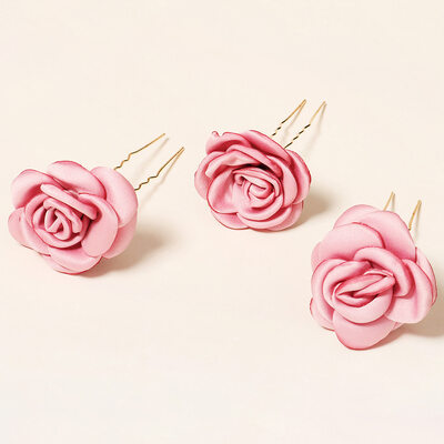 Flower Sets Hair Accessories Headpieces (Set of 3)