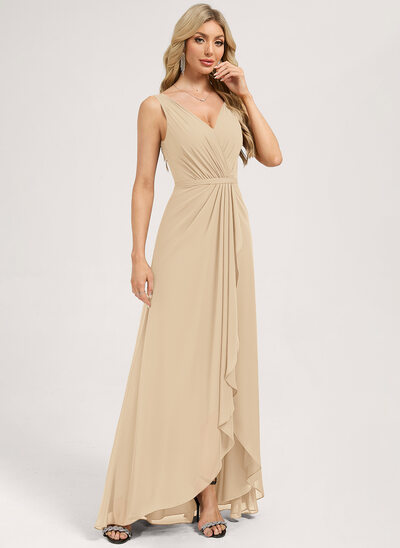 A-line Chiffon Dress