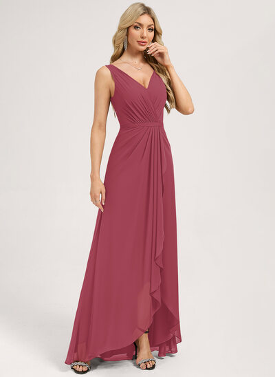 A-line Chiffon Dress